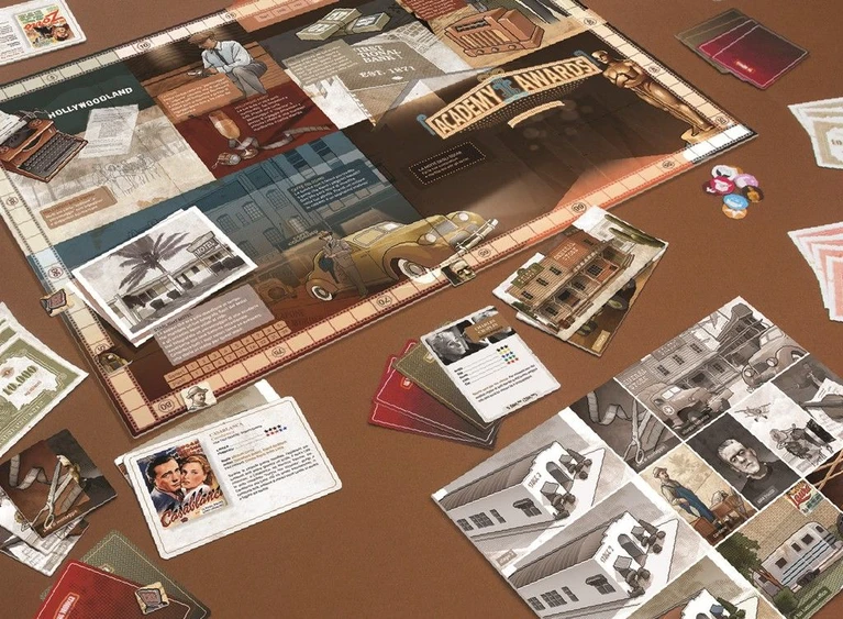 Vi mostriamo The Producer boardgame dedicato al mondo del cinema