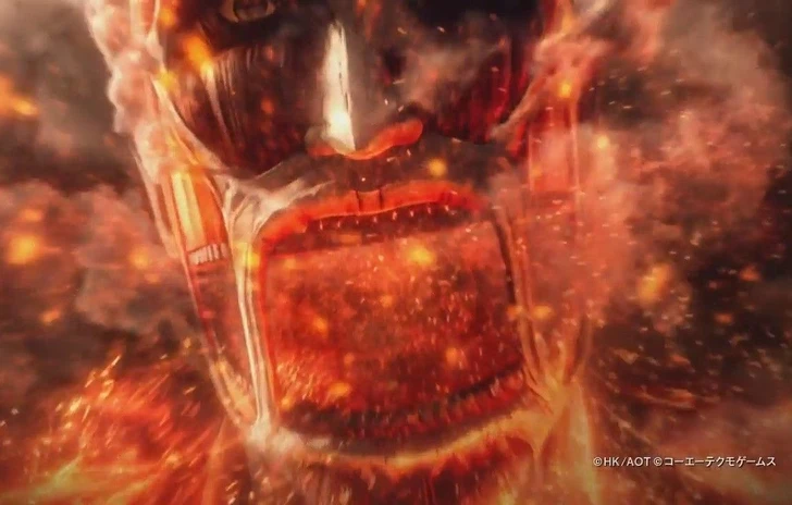 Prime scene ingame per Attack on Titan