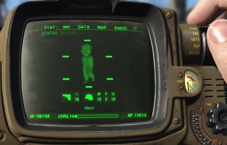 La gestione del personaggio in Fallout 4