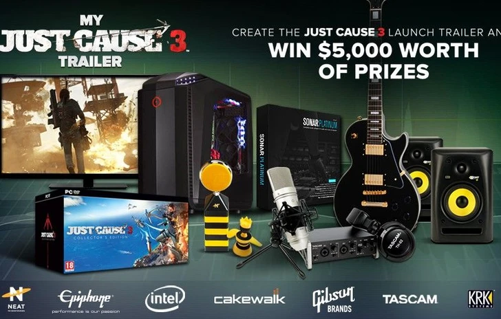 Crea anche tu il trailer di Just Cause 3