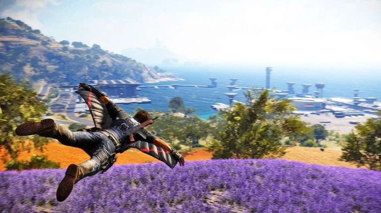 Just Cause 3 360 Wingsuit Ride