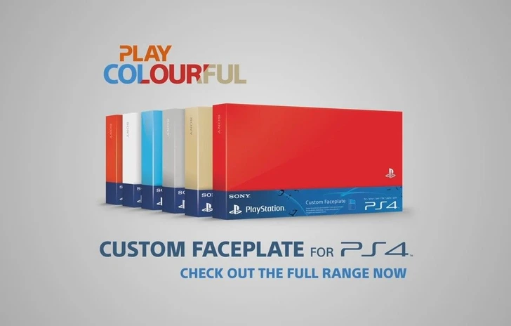 Arrivano le faceplate colorate per PS4