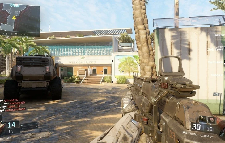 Il peso di CoDBO3 su console PlayStation