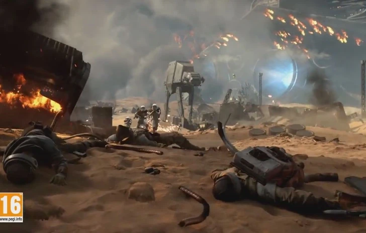 Star Wars Battlefront Teaser Trailer per la battaglia di Jakku