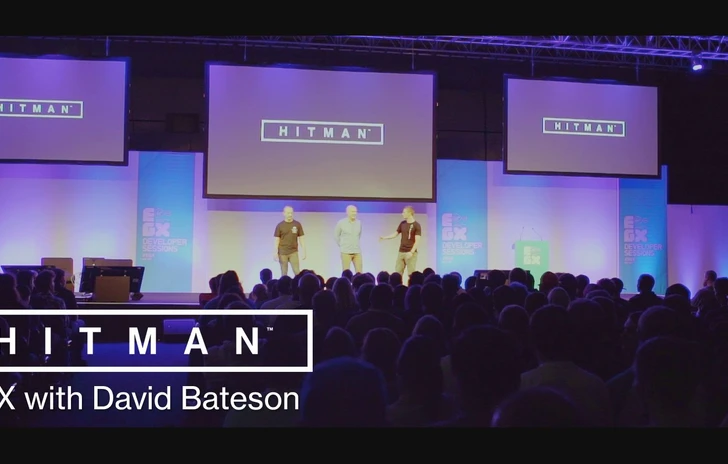 Hitman nel video dallEGX in compagnia di David Bateson