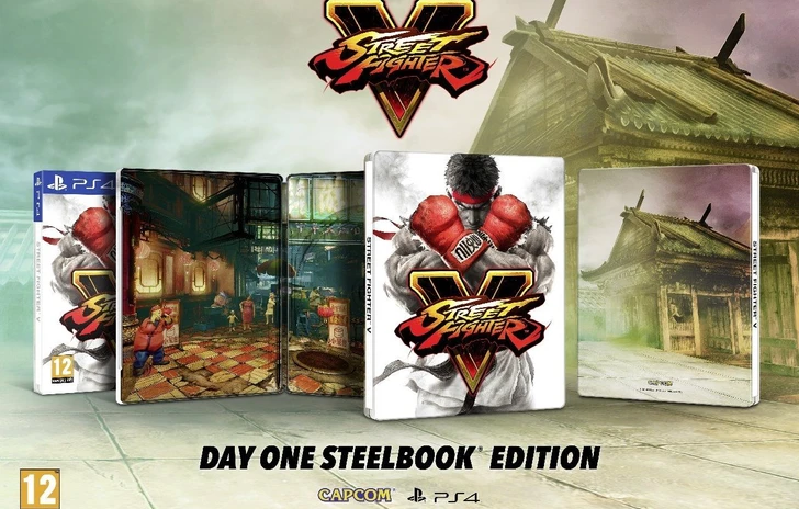 Una Steelbook Edition per il DayOne di Street Fighter V