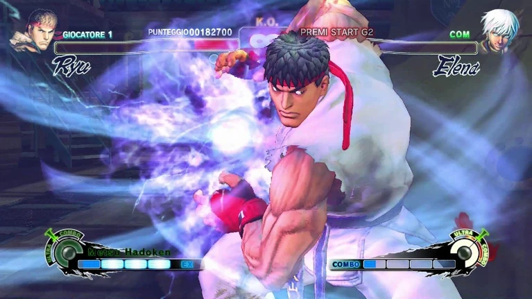 I personaggi di Street Fighter in un gioco di Equitazione