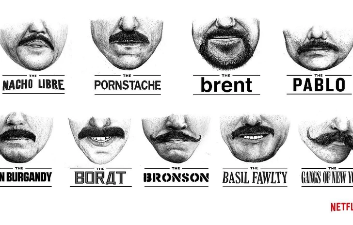 Netflix presenta la Cool Moustaches collection