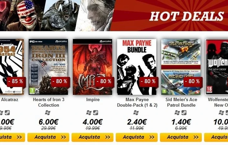 Ecco gli sconti di DLgamer per il Black Friday