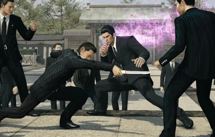Kazuma Kiryu combatte in immagini