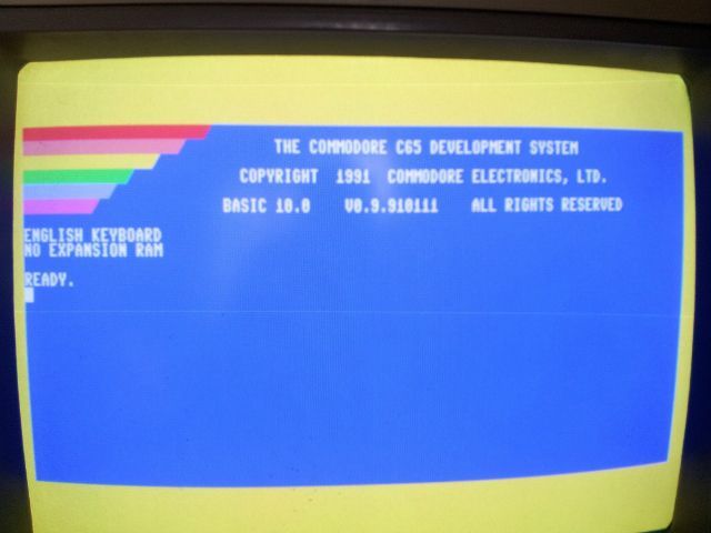 Commodore 65: storia di un computer mai nato