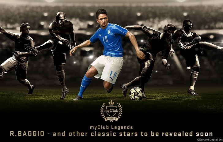 Roberto Baggio nel teaser di myClub Legends