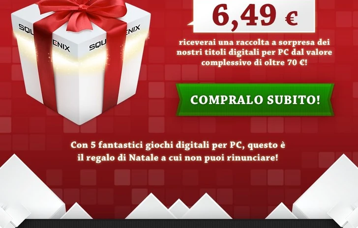 E disponibile lHoliday Surprise Box 2015 di Square Enix