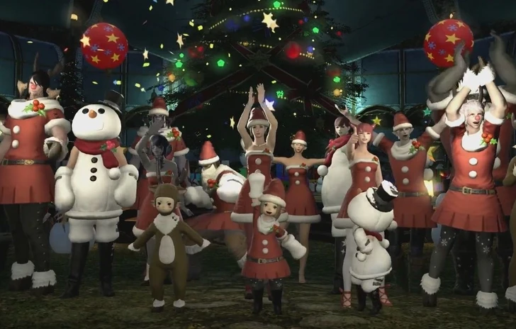 Le festività Natalizie festeggiate su Eorzea