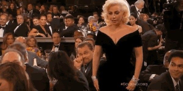 GG16 Leonardo DiCaprio commenta il buffo scontro con Lady Gaga