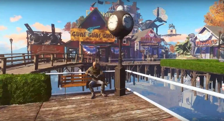 Una location in stile Bioshock Infinite su Fallout 4
