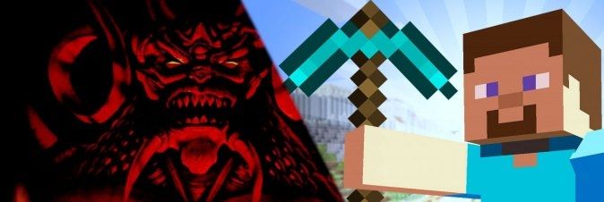 Ecco le repliche delle dirette di Ieri Minecraft e Diablo