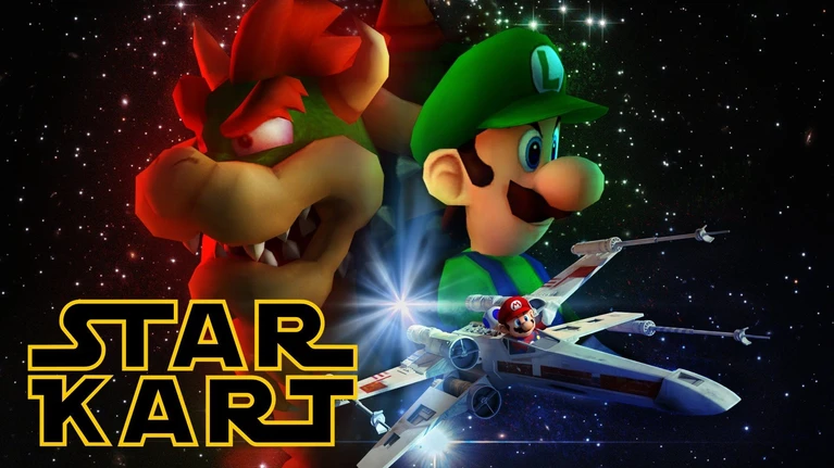 Star Wars incontra Mario Kart in questo video amatoriale