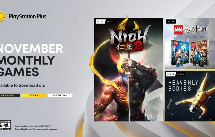 PlayStation Plus i titoli di novembre
