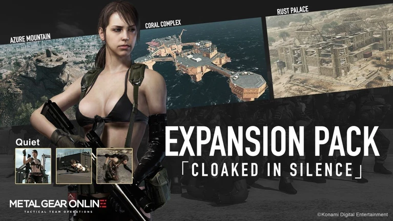 Lespansione Cloaked in Silence di Metal Gear Online ha una data