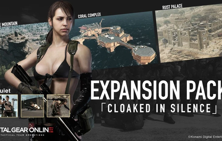 Lespansione Cloaked in Silence di Metal Gear Online ha una data