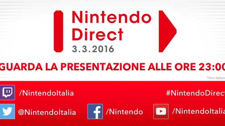 Domani un nuovo Nintendo Direct sui giochi in arrivo tra primavera ed estate
