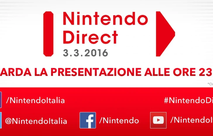 Domani un nuovo Nintendo Direct sui giochi in arrivo tra primavera ed estate