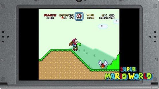 La virtual console di Nintendo 3DS ospiterà anche i titoli SNES