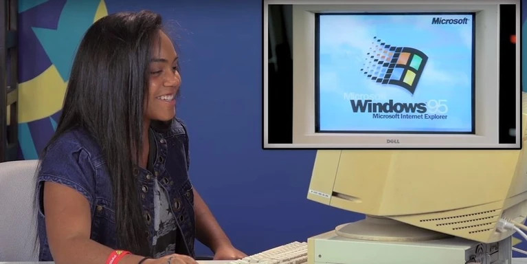Le reazioni dei ragazzi di oggi di fronte a Windows 95
