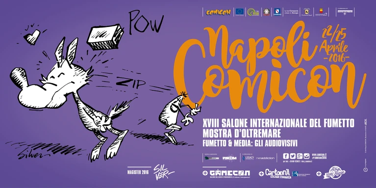 Silver firma il manifesto ufficiale del Napoli Comicon 2016