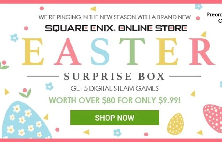 Arriva luovo di Pasqua di Square Enix per PC