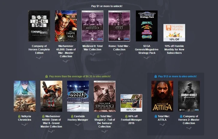 Il nuovo humble bundle è dedicato a SEGA