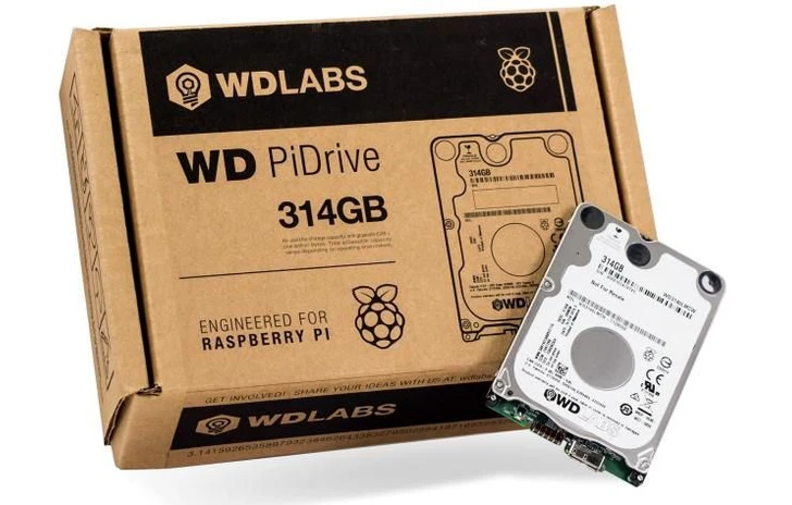 Arriva da Western Digital un HD per Raspberry Pi