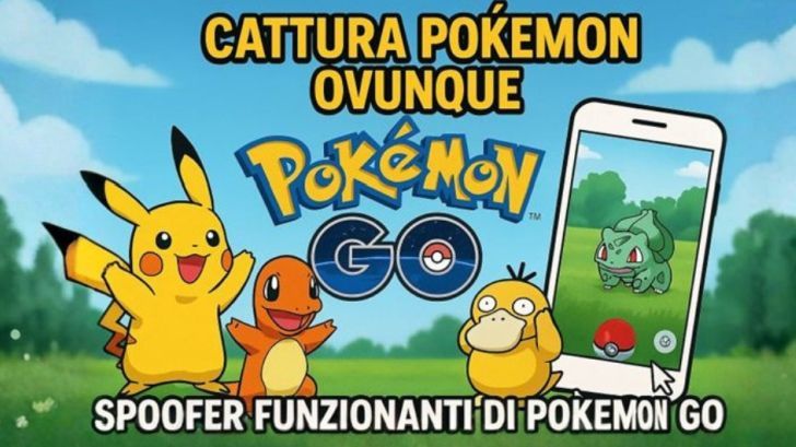 Cattura Pokémon ovunque i migliori Pokémon GO Spoofer per iOS e Android nel 2025