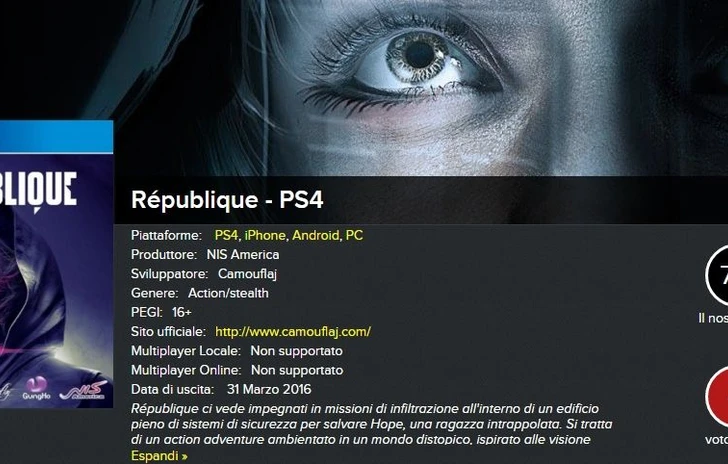 Online le nuove schede giochi di Gamesurf