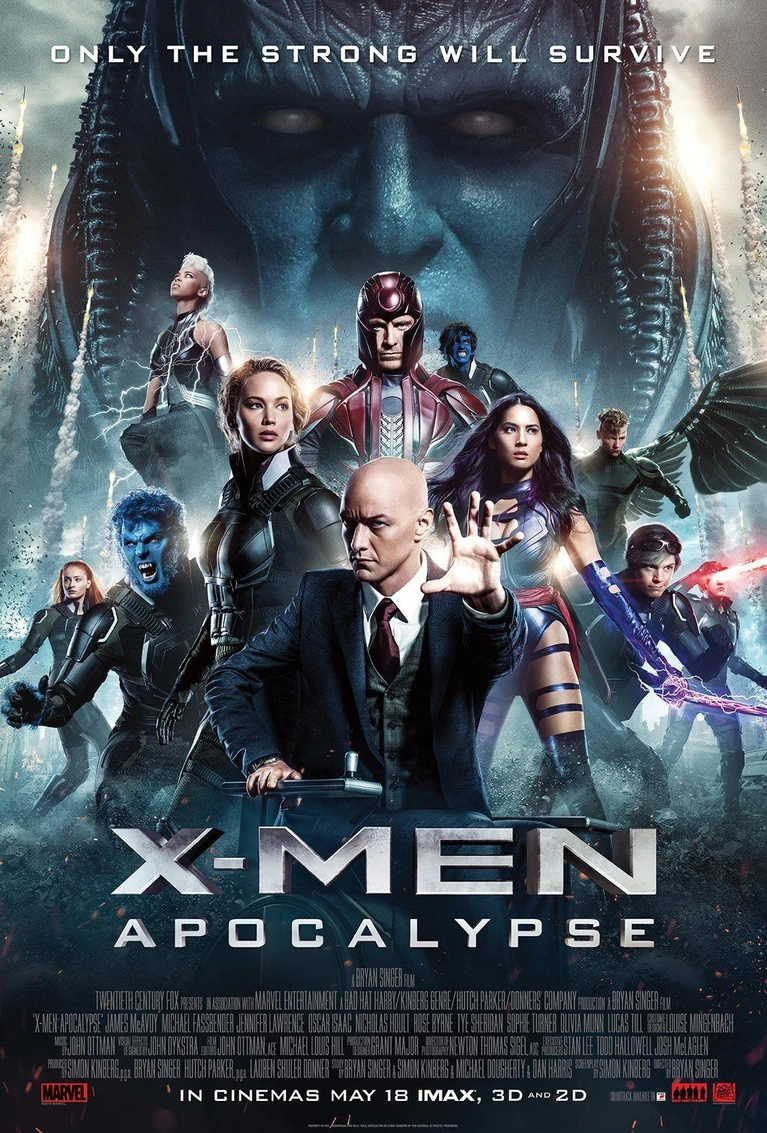 XMen reunion nel poster finale di Apocalypse