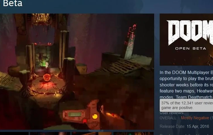 La Beta di Doom divide i fans