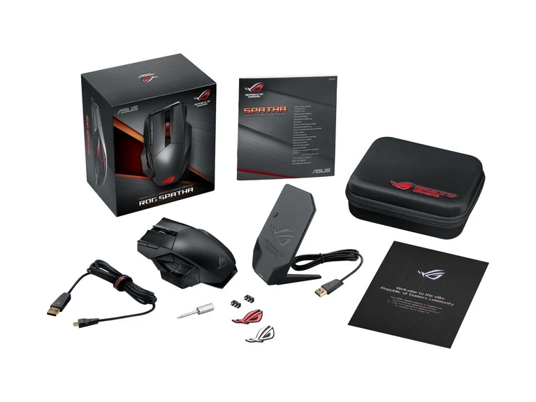 ASUS Republic of Gamers annuncia il mouse Spatha