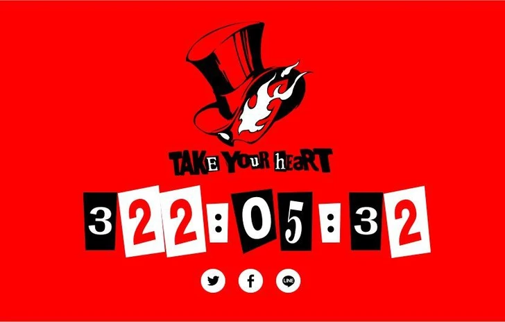 Sito CountDown per Persona 5