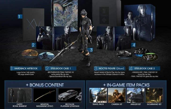 Square Enix produrrà altre Ultimate Edition di FFXV