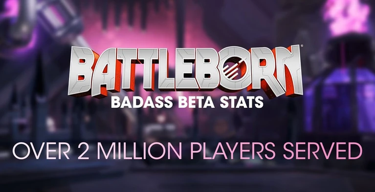Uninfografica per la Beta di Battleborn