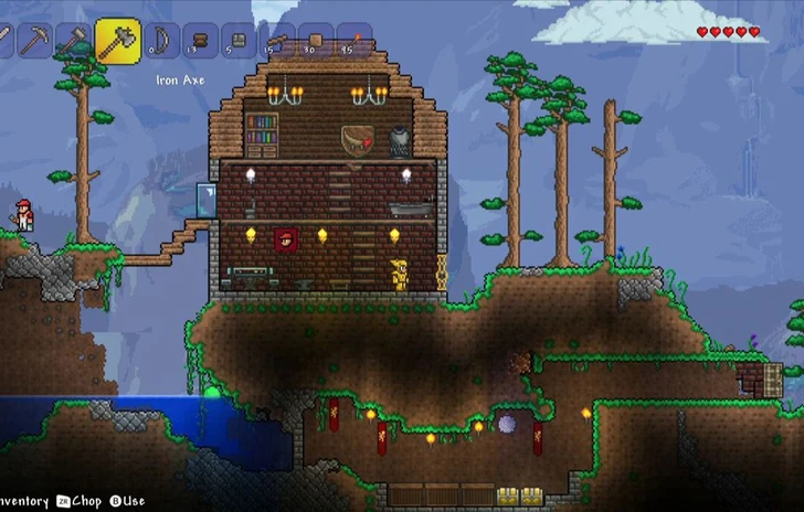 Terraria si mostra su Wii U