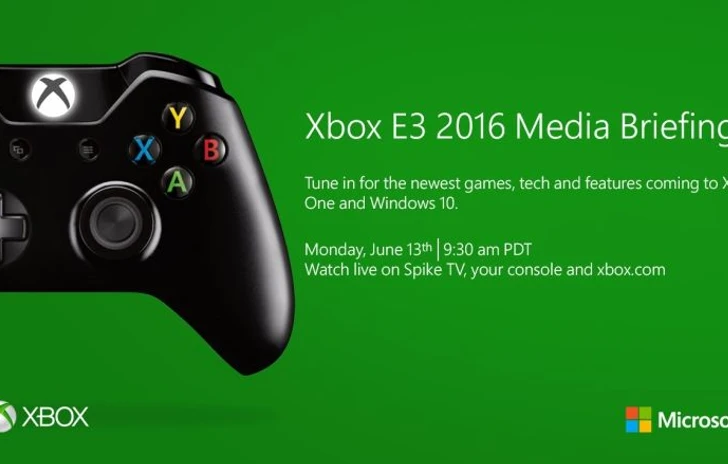 Microsoft dà appuntamento allE3 2016