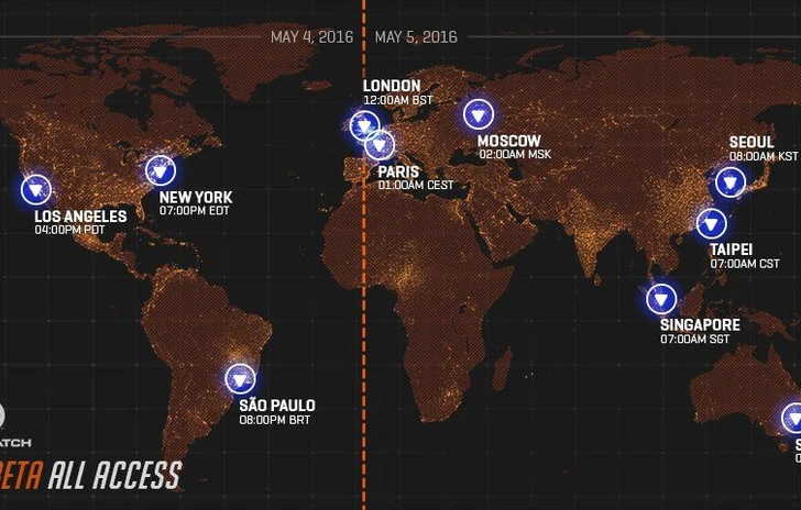 Orari per la Open Beta di Overwatch assente la modalità competitiva