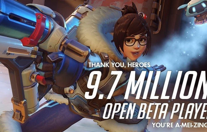 Con 97 Milioni di giocatori la Beta di Overwatch segna il nuovo record di Blizzard