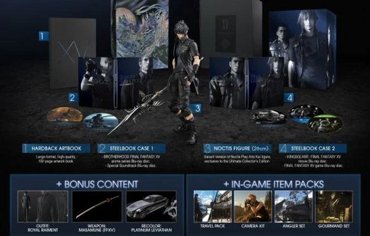 Altre 10000 Ultimate Collectors Edition per FFXV