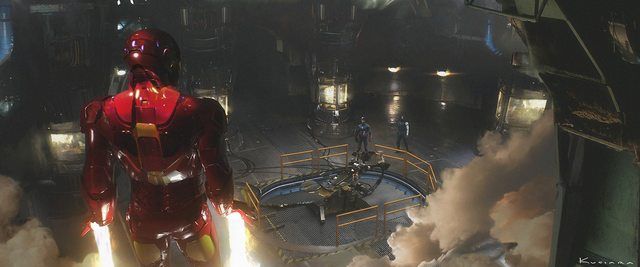 SpiderMan e Avengers in azione nei nuovi concept art di Captain America Civil War