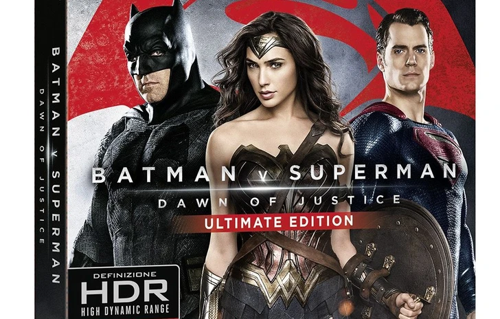 Batman V Superman disponibile dal 15 Luglio in DVD BluRay e 4K