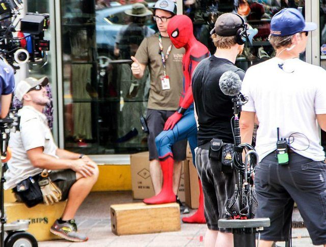 Immagini e video dal set di Spiderman Homecoming