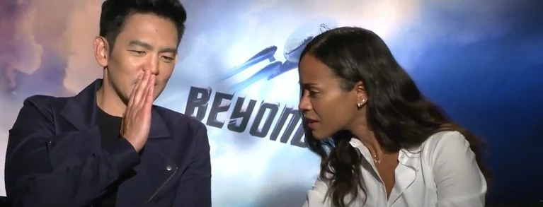 John Cho e Zoe Saldana ci raccontano Star Trek Beyond